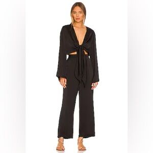 SNDYS x REVOLVE PLUTO JUMPSUIT BLACK
